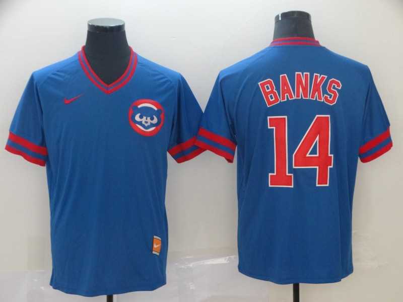 Cubs 14 Ernie Banks Blue Throwback Jerseys,We sell and wholesale Cubs 14 Ernie Banks Blue Throwback Jerseys on line form chian!